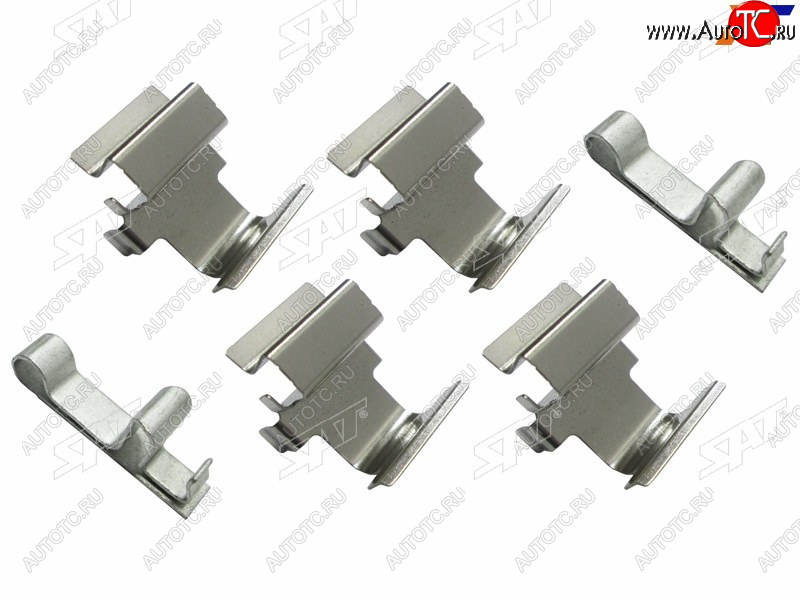 132 р. Комплект монтажный тормозных колодок RR MITSUBISHI LANCER CSCY 03-OUTLANDER CUCFCW 03-PAJERO 90 SAT ST-349-0038  с доставкой в г. Воронеж