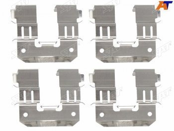 240 р. Комплект монтажный тормозных колодок RR SUBARU IMPREZA 07-14 FORESTER 07-LEGACY 03- SAT ST-349-0062  с доставкой в г. Воронеж. Увеличить фотографию 1