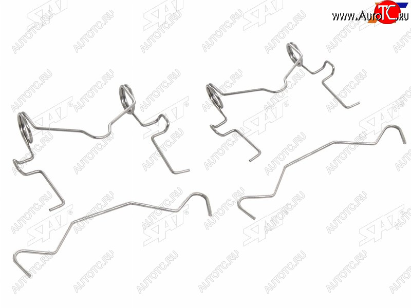 499 р. Комплект монтажный тормозных колодок RR TOYOTA MARK XCROWN 03-LEXUS GS300GS430GS460 SAT ST-349-0068  с доставкой в г. Воронеж