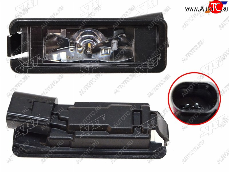 699 р. Подсветка номерного знака Volkswagen Polo 20-22 SAT ST-396-0009  с доставкой в г. Воронеж