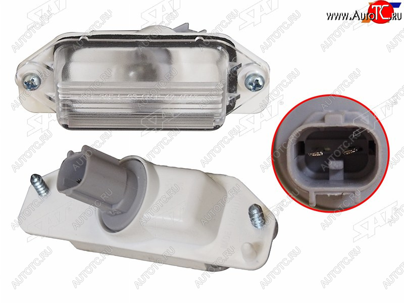 719 р. Подсветка номерного знака Mitsubishi Lancer 02-17  Airtrek 01-05  Galant Fortis 07-15  Lancer Ced SAT ST-396-0007  с доставкой в г. Воронеж