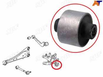 799 р. Сайлентблок Toyota Avensis (T270) 08-18  Corolla (E150) 06-13  Harrier (XU60) 17-20  RAV4 (XA30,X SAT ST-42305-42020-U  с доставкой в г. Воронеж. Увеличить фотографию 1