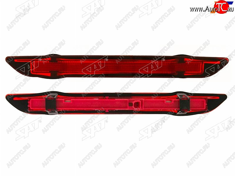 2 889 р. Фонарь в крышку багажника Ford Focus 10-19 (Стоп-сигнал) SAT ST-431-34A6N  с доставкой в г. Воронеж