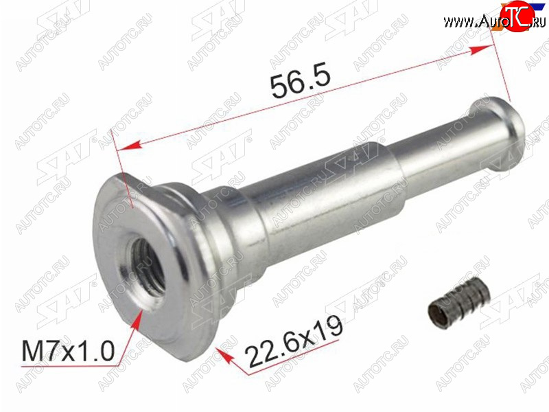 101 р. Направляющая суппорта FR NISSAN ALMERA N15BLUEBIRD SYLPHY G11TEANA J31PRIMERA P11WINGOADAD Y11  SAT ST-44139-2Y000  с доставкой в г. Воронеж