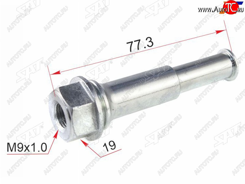 96 р. Направляющая суппорта FR NISSAN PATROLSAFARI Y61ATLAS F24INFINITI FX4535 02-08 SAT ST-44140-EJ20A  с доставкой в г. Воронеж