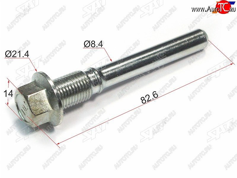 121 р. Направляющая суппорта RR NISSAN X-TRAIL T31 2007-2013 SAT ST-44140-JA01A  с доставкой в г. Воронеж