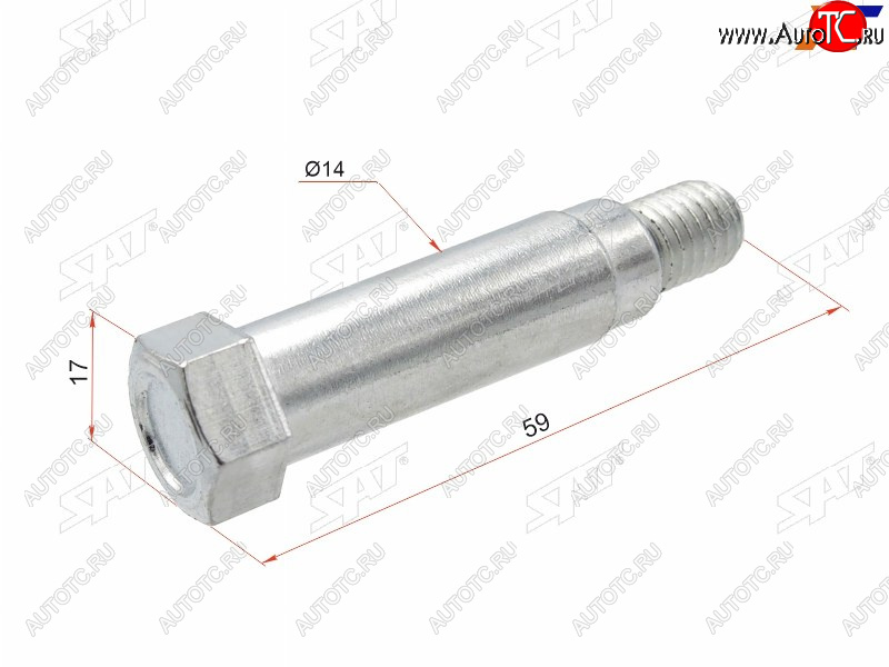 95 р. Направляющая RR суппорта TOYOTA CAMRY ACV30,SXV20,Vista SV5#, Caldina 24# SAT ST-47715-32020  с доставкой в г. Воронеж