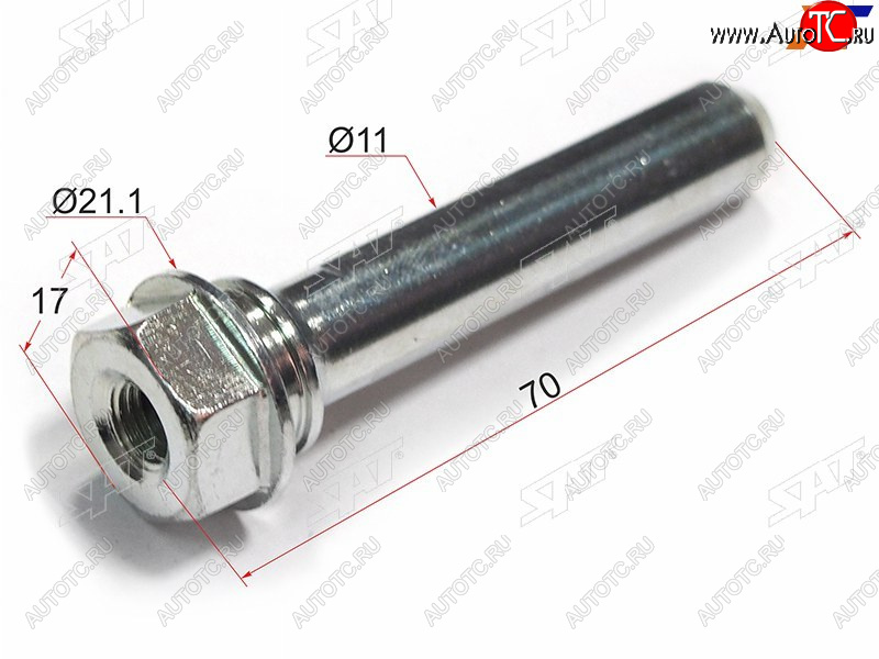 135 р. Направляющая суппорта FR TOYOTA MARK 2 00- SAT ST-47715-30060  с доставкой в г. Воронеж