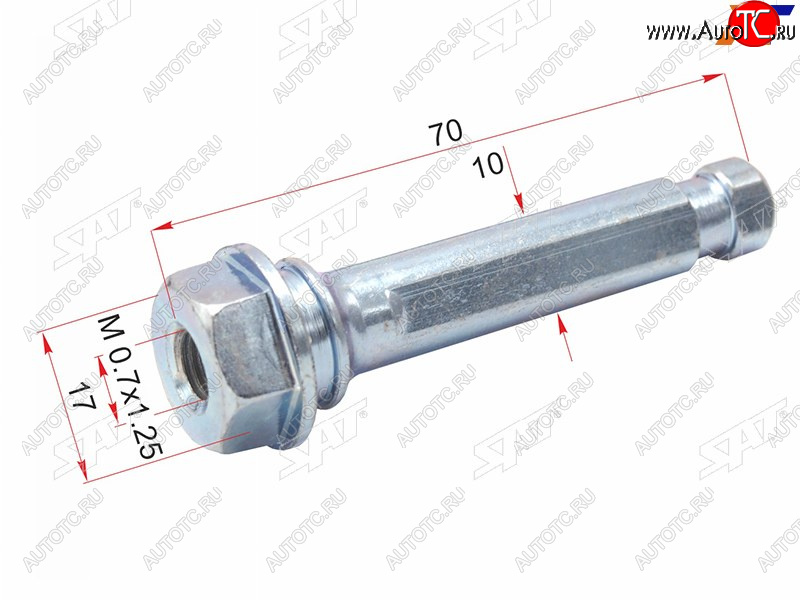 120 р. Направляющая суппорта TOYOTA MANY SAT ST-47715-22070  с доставкой в г. Воронеж