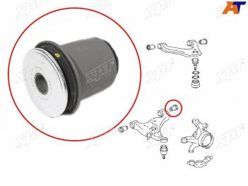 459 р. Сайлентблок Toyota Hilux Pick Up 04-20  Land Cruiser Prado (J120) 02-09  Noah 01-07  Voxy 01-07 SAT ST-48655-0K010  с доставкой в г. Воронеж. Увеличить фотографию 1