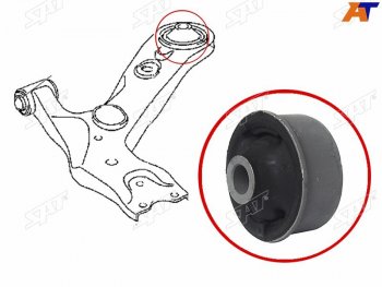 579 р. Сайлентблок Chery Tiggo T11 05-16  Mitsubishi ASX 10-20  Lancer 02-17  Outlander 02-22  Toyota A SAT ST-48655-02080  с доставкой в г. Воронеж. Увеличить фотографию 1