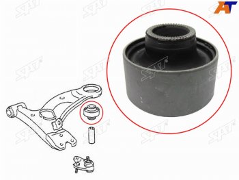 379 р. Сайлентблок Toyota Gaia 98-04  Ipsum (SXM10) 96-01  Nadia 98-03 (Снизу Перед) SAT ST-48655-44010  с доставкой в г. Воронеж. Увеличить фотографию 1