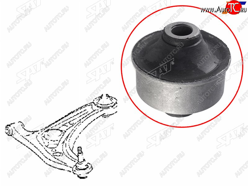 479 р. Сайлентблок Toyota Probox 02-  Vitz 99-05  Geely MK Cross 11-16  Scion xA 04-06  xB 03-06  Toyo SAT ST-48655-59065  с доставкой в г. Воронеж
