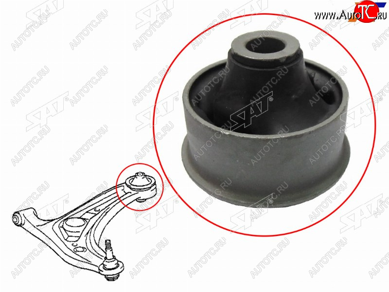 479 р. Сайлентблок Toyota Probox 02-  Vitz 99-05  Geely MK Cross 11-16  Scion xA 04-06  xB 03-06  Toyo SAT ST-48655-52010  с доставкой в г. Воронеж