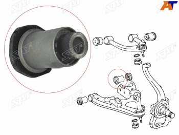 759 р. Сайлентблок Toyota Land Cruiser (J100) 98-07  Lexus LX 98-07  Toyota Land Cruiser Cygnus 98-07 (Сн SAT ST-48655-60020  с доставкой в г. Воронеж. Увеличить фотографию 1
