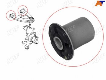 399 р. Сайлентблок заднего  верхнего рычага TOYOTA MARK 2CHASERCRESTA GX100 1996-2001                     SAT ST-48702-30090  с доставкой в г. Воронеж. Увеличить фотографию 1