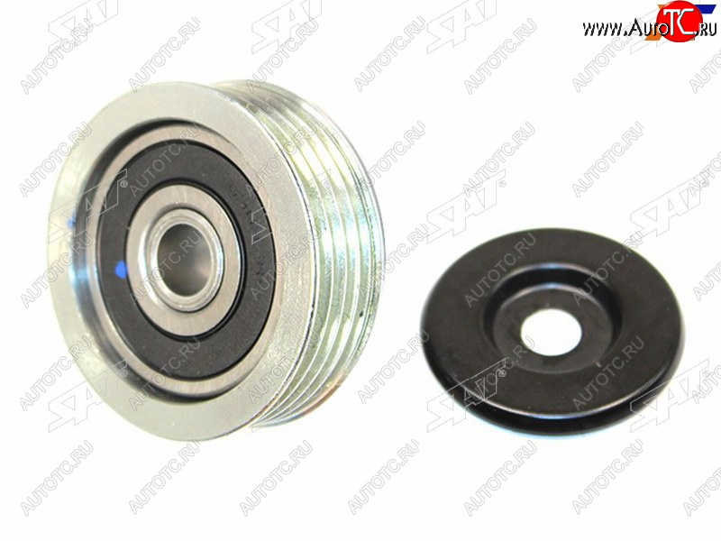 759 р. Ролик приводного ремня натяжной SUZUKI SX4SWIFT III 1,3-1,6 05-IGNIS 1,3-1,5 00-05 JIMNY 1,3 98- SAT ST-49160-70AA0  с доставкой в г. Воронеж