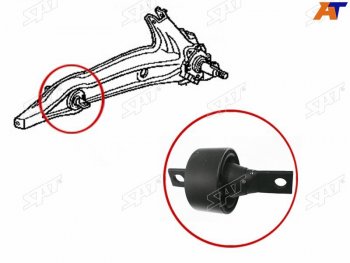 839 р. Сайлентблок Honda Civic 87-00  Civic Ferio 91-00  CR-V 95-01  Acura MDX 00-06  Honda Civic EURO SAT ST-52370-SH3-G70  с доставкой в г. Воронеж. Увеличить фотографию 1