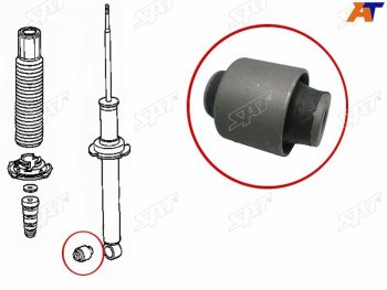 257 р. Сайлентблок Honda Accord 97-03  Avancier 99-03  Inspire 98-03  Saber 98-03 (Зад) SAT ST-52622-S84-A01  с доставкой в г. Воронеж. Увеличить фотографию 1