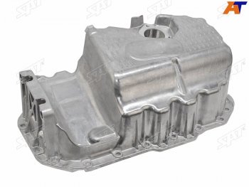 4 399 р. Поддон масляный WV POLO 02-10PASSAT 06-11 JETTA 06-08 GOLF 05-09 1,41,6  FSI SAT ST-528-0003  с доставкой в г. Воронеж. Увеличить фотографию 1