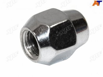 148 р. Гайка колесная HYUNDAI SOLARIS 11-ELANTRA 06-ACCENT 05-SONATA 06-SANTA FE 00- SAT ST-52950-14140  с доставкой в г. Воронеж. Увеличить фотографию 1