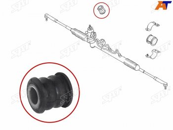 273 р. Втулка рулевой рейки Nissan AD 99-02  Almera 00-06  Sunny 98-04  Wingroad 99-05 SAT ST-54444-6M000B  с доставкой в г. Воронеж. Увеличить фотографию 1