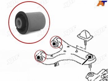 629 р. Сайлентблок Nissan Patrol 10-19  Infiniti QX56 10-13  QX80 13-20 SAT ST-54560-1LB0A  с доставкой в г. Воронеж. Увеличить фотографию 3