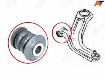  Сайлентблок переднего рычага FR SAT Nissan Micra K12 5 дв. 2-ой рестайлинг (2007-2010)