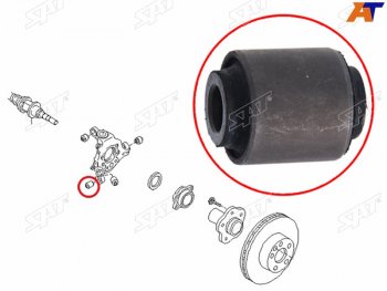 252 р. Сайлентблок Nissan Teana 08-14  Infiniti M35 04-08  M45 07-10  Nissan Altima 06-18  Fuga 04-07  SAT ST-55152-7Y000  с доставкой в г. Воронеж. Увеличить фотографию 1