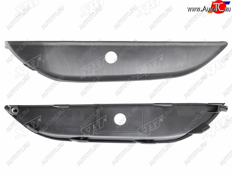 2 999 р. Заглушка бампера RH под крюк SAT Hyundai Tucson TL рестайлинг (2018-2021) (под сонар)  с доставкой в г. Воронеж
