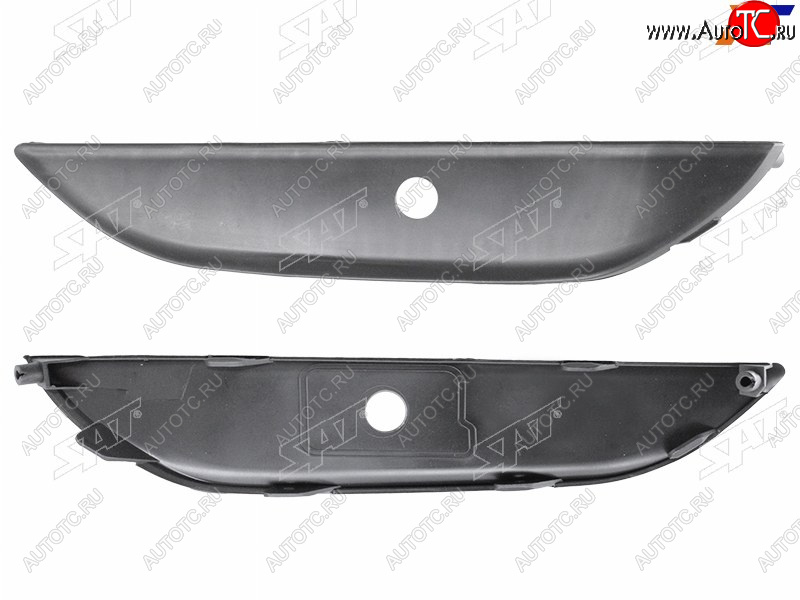 2 999 р. Заглушка бампера LH под крюк SAT Hyundai Tucson TL рестайлинг (2018-2021) (под сонар)  с доставкой в г. Воронеж