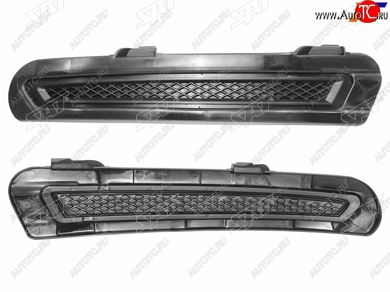 273 р. Заглушка бампера под крюк LH SAT Ford Mondeo Mk4,DG рестайлинг, универсал (2010-2014) (вместо ДХО)  с доставкой в г. Воронеж