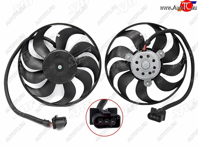3 399 р. Вентилятор радиатора с мотором AUDI A3 96-03SKODA FABIA 99-07OCTAVIA 96-10VOLKSWAGEN 97-02 SAT ST-59-0011 с доставкой в г. Воронеж Увеличить фотографию 1 3 399 р. Вентилятор радиатора с мотором AUDI A3 96-03SKODA FABIA 99-07OCTAVIA 96-10VOLKSWAGEN 97-02 SAT ST-59-0011 с доставкой в г. Воронеж