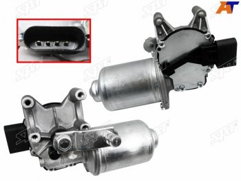 Мотор трапеции стеклоочистителя SKODA FABIA ROOMSTER 07-15 SAT ST-5J1955113A