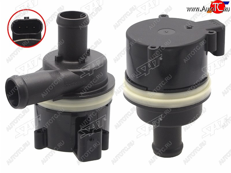 2 179 р. Насос водяного охлаждения электрический VW TOUAREG 3,6AMAROKAUDI A4A5 3,02,7 TDI 08-15 SAT ST-61-0061  с доставкой в г. Воронеж