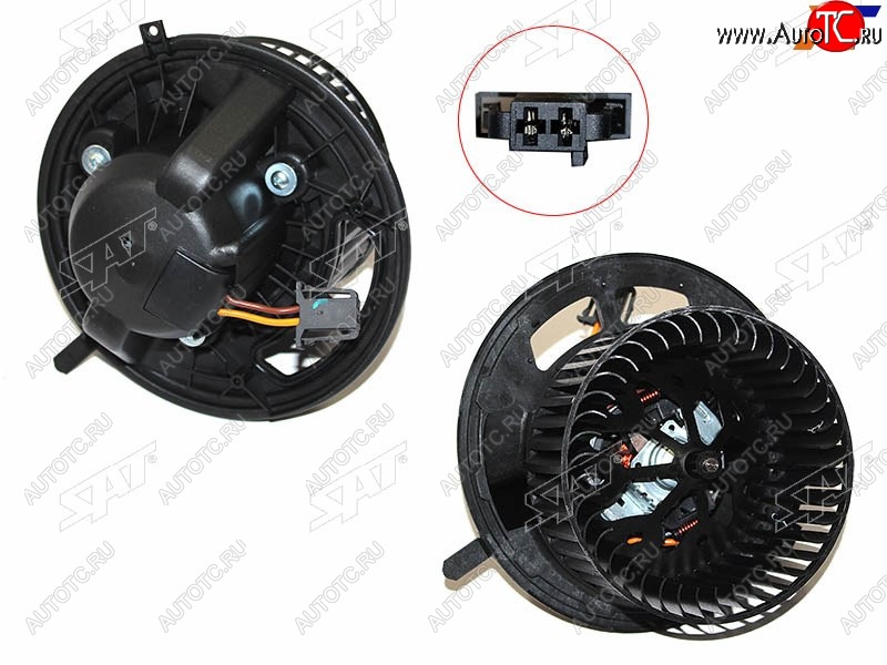 3 899 р. Мотор отопителя салона BMW 1-Series 04-12  3-Series 05-14  X1 09-15  X3 10-17 SAT ST-64119227670  с доставкой в г. Воронеж