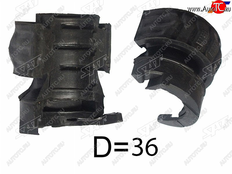 299 р. Втулка стабилизатора Audi Q7 05-15  Volkswagen Touareg 02-18  Porsche Cayenne 02-18 (36,00) SAT ST-7L0411313G  с доставкой в г. Воронеж