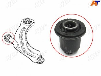 319 р. Сайлентблок Renault Clio 12-16  Kangoo 08-16  Megane 02-09  Scenic 03-09 SAT ST-8200255761BF  с доставкой в г. Воронеж. Увеличить фотографию 1