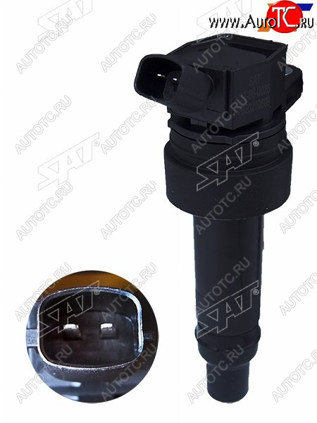 1 399 р. Катушка зажигания HYUNDAI VELOSTER 11-15KIA CEED 12-15CERATO 12-16FORTE 12-16 1.51.6 SAT ST-86-0026  с доставкой в г. Воронеж