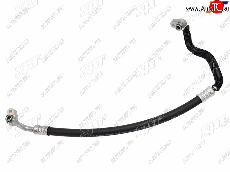 1 499 р. Трубка кондиционера TOYOTA COROLLA AXIOFIELDER #ZE12# 00-06 (RHD) 1NZ (от компрессора к радиатору) SAT ST-88703-12620  с доставкой в г. Воронеж