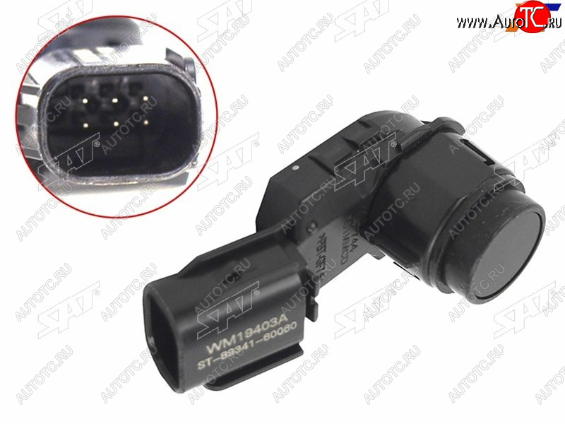1 129 р. Датчик парковки (сонар) Toyota Camry (XV70) 17-  Land Cruiser Prado (J150) 17-20  RAV4 (XA50) 18- SAT ST-89341-60060  с доставкой в г. Воронеж