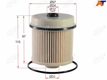 379 р. Фильтр топливный ISUZU FORWARD 4HK6HKELF NHRNKRNPRNQR 4HK4JJ1NISSAN ATLAS 4JJ1 07-13          SAT ST-8-98203-599-0  с доставкой в г. Воронеж. Увеличить фотографию 2