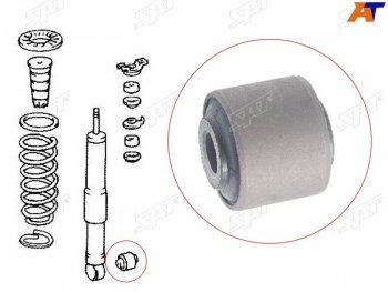 248 р. Сайлентблок Toyota Land Cruiser (J100,J200) 98-21  Land Cruiser Prado (J120) 02-09  Great Wall Hov SAT ST-90385-19010  с доставкой в г. Воронеж. Увеличить фотографию 4