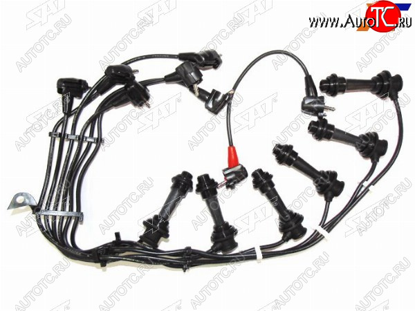 2 299 р. Провода высоковольтные TOYOTA JZX9#JZS# 1JZGE2JZGE (кругл. резин.) SAT ST-90919-21570  с доставкой в г. Воронеж