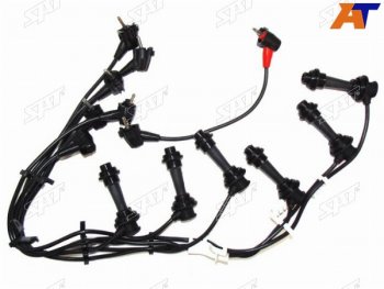 2 199 р. Провода высоковольтные TOYOTA MARK2CHASER 92-96 1-2JZGE (кругл. резин.) SAT ST-90919-21561  с доставкой в г. Воронеж. Увеличить фотографию 1