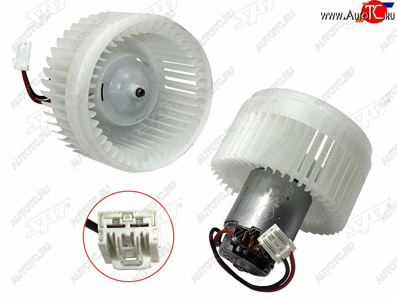 3 999 р. Мотор отопителя салона Volvo S60 00-10  XC90 02-14  S80 98-06  V70 00-07 SAT ST-9171479  с доставкой в г. Воронеж