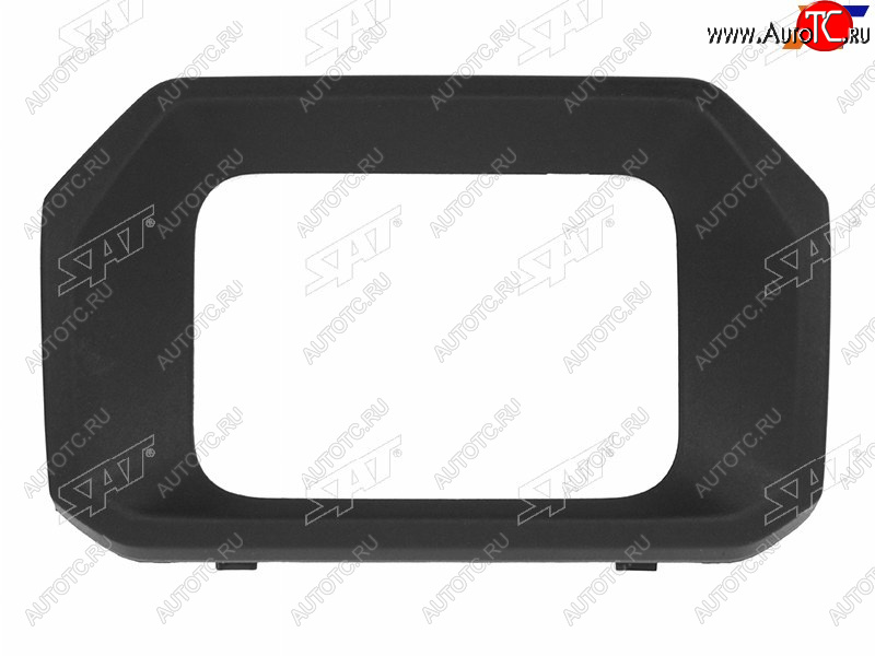 349 р. Накладка бампера Haval F7 18-22  F7x 19-22 (Спереди Комплектация под радар) SAT ST-93-0035  с доставкой в г. Воронеж