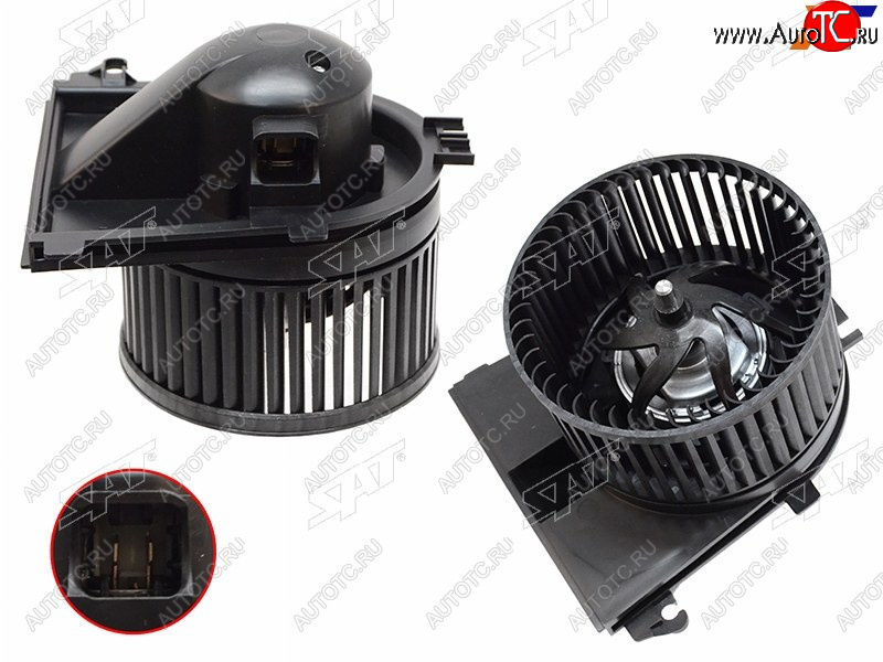 3 499 р. Мотор отопителя салона Audi A4 94-01  Volkswagen Passat 96-05 SAT ST-94-0024  с доставкой в г. Воронеж