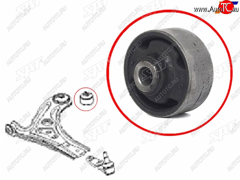 349 р. Сайлентблок Chevrolet Aveo 02-11  Kalos 03-08  Daewoo Kalos 02-08  Ravon Nexia R3 16-20 SAT ST-96535088  с доставкой в г. Воронеж