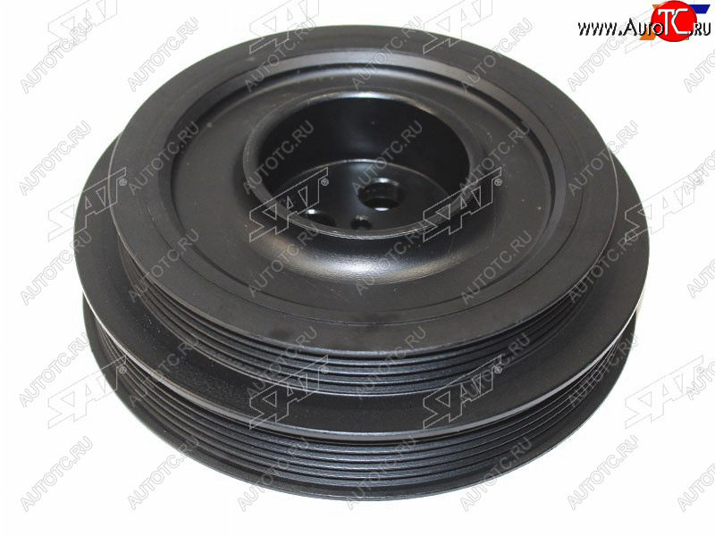 5 399 р. Шкив коленвала CITROEN JUMPERPEUGEOT BOXER 06-FORD TRANSIT 06-13 SAT ST-9677608180  с доставкой в г. Воронеж